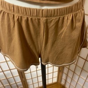 8. 2pc Mustard short set